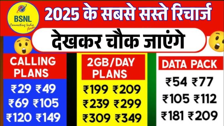 BSNL New Year Recharge Plan