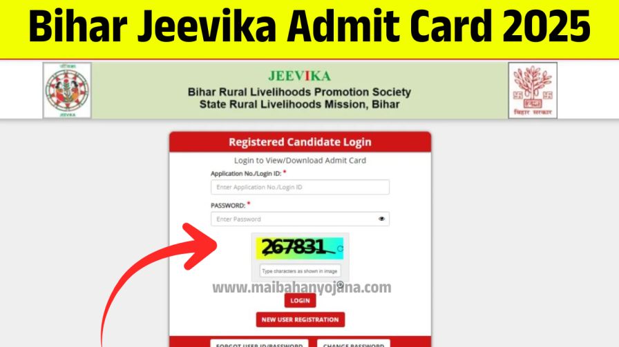Bihar Jeevika Admit Card 2025
