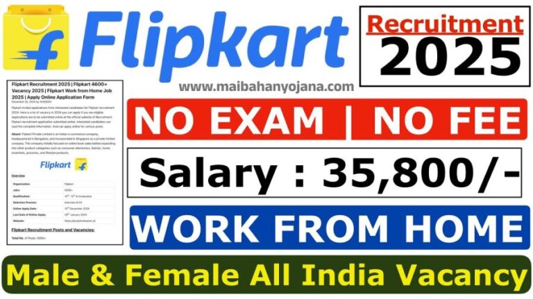 Flipkart Delivery Partner Vacancy 2025
