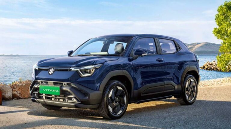 मारुति सुज़ुकी e-Vitara इंडिया लॉन्च 2 दिसंबर 2025 स्पेसिफिकेशन, कीमत और फीचर्स