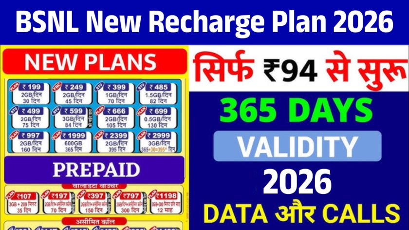 BSNL New Recharge