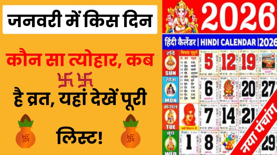 January 2026 Festival List