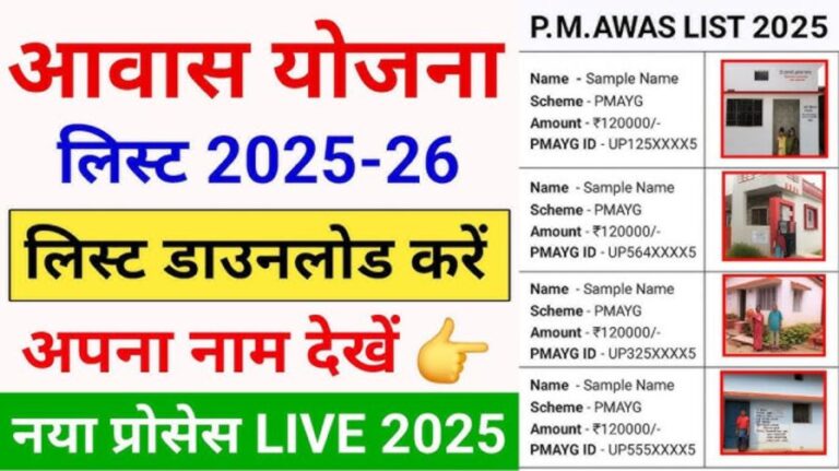 PM Awas New Beneficiary List 2025