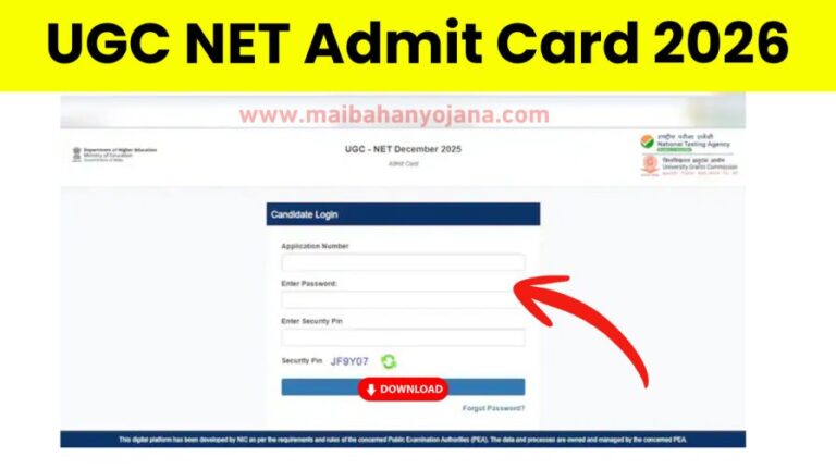 UGC NET Admit Card 2026